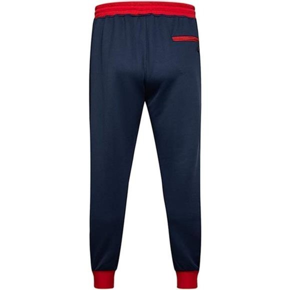 Men's Tracksuits 2 Piece Set Navy/Red - Picture 2 of 6